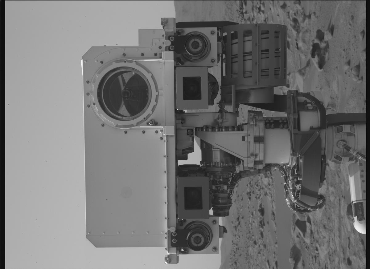 This image was taken by SHERLOC_WATSON onboard NASA's Mars rover Perseverance on Sol 1119