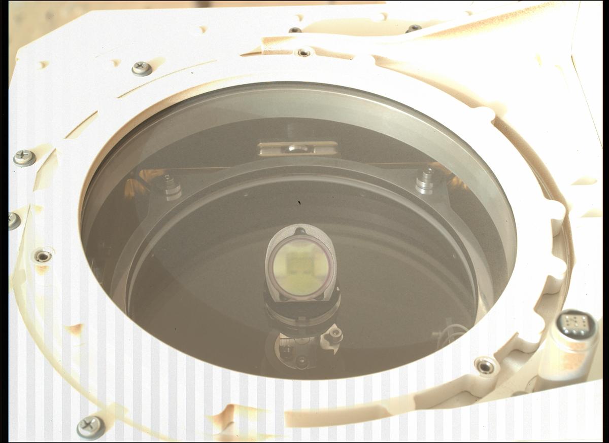 This image was taken by SHERLOC_WATSON onboard NASA's Mars rover Perseverance on Sol 1119