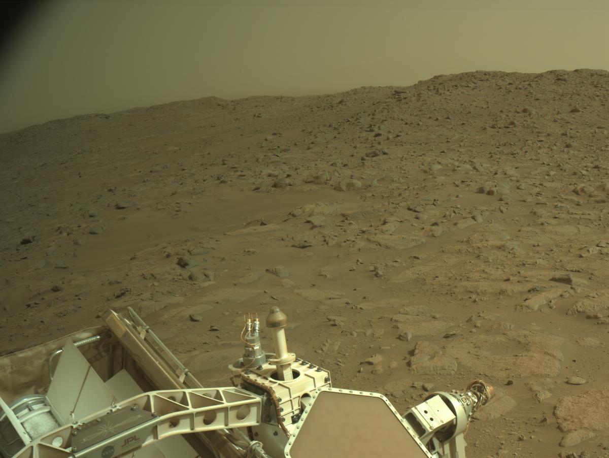 This image was taken by NAVCAM_LEFT onboard NASA's Mars rover Perseverance on Sol 1120