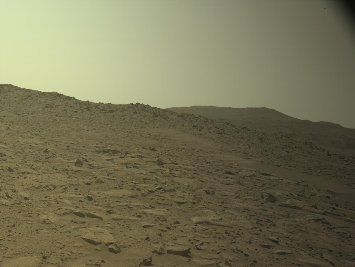 This image was taken by NAVCAM_RIGHT onboard NASA's Mars rover Perseverance on Sol 1121