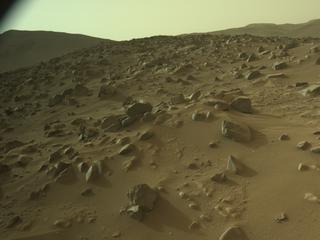 View image taken on Mars, Mars Perseverance Sol 1122: Left Navigation Camera (Navcam)