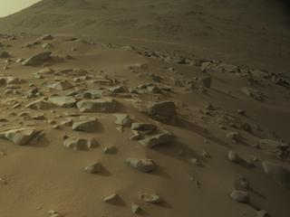 View image taken on Mars, Mars Perseverance Sol 1122: Left Navigation Camera (Navcam)