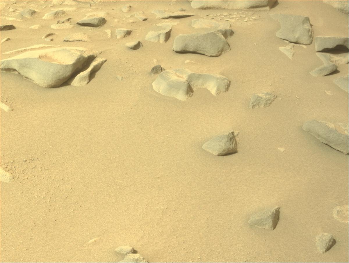 This image was taken by NAVCAM_LEFT onboard NASA's Mars rover Perseverance on Sol 1123