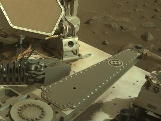 View image taken on Mars, Mars Perseverance Sol 1123: Left Navigation Camera (Navcam)