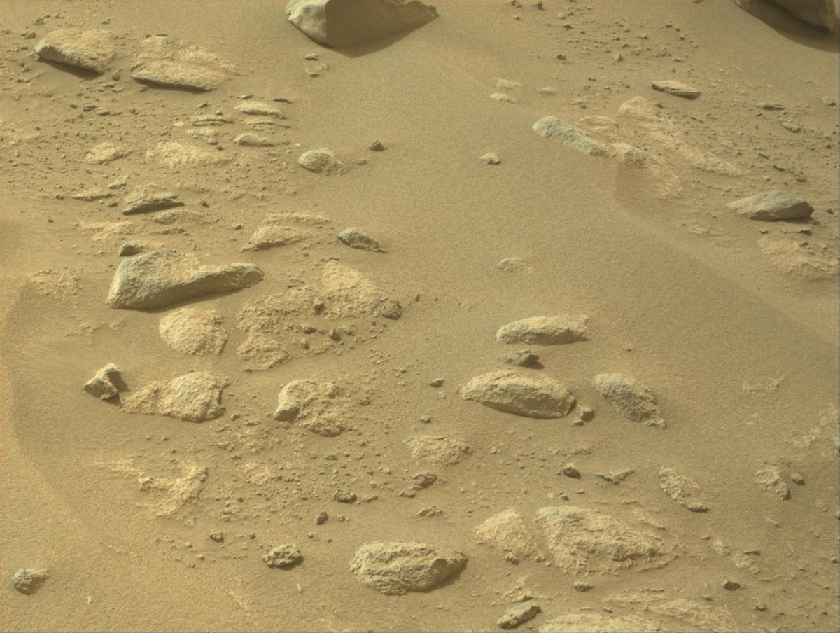 This image was taken by NAVCAM_RIGHT onboard NASA's Mars rover Perseverance on Sol 1123