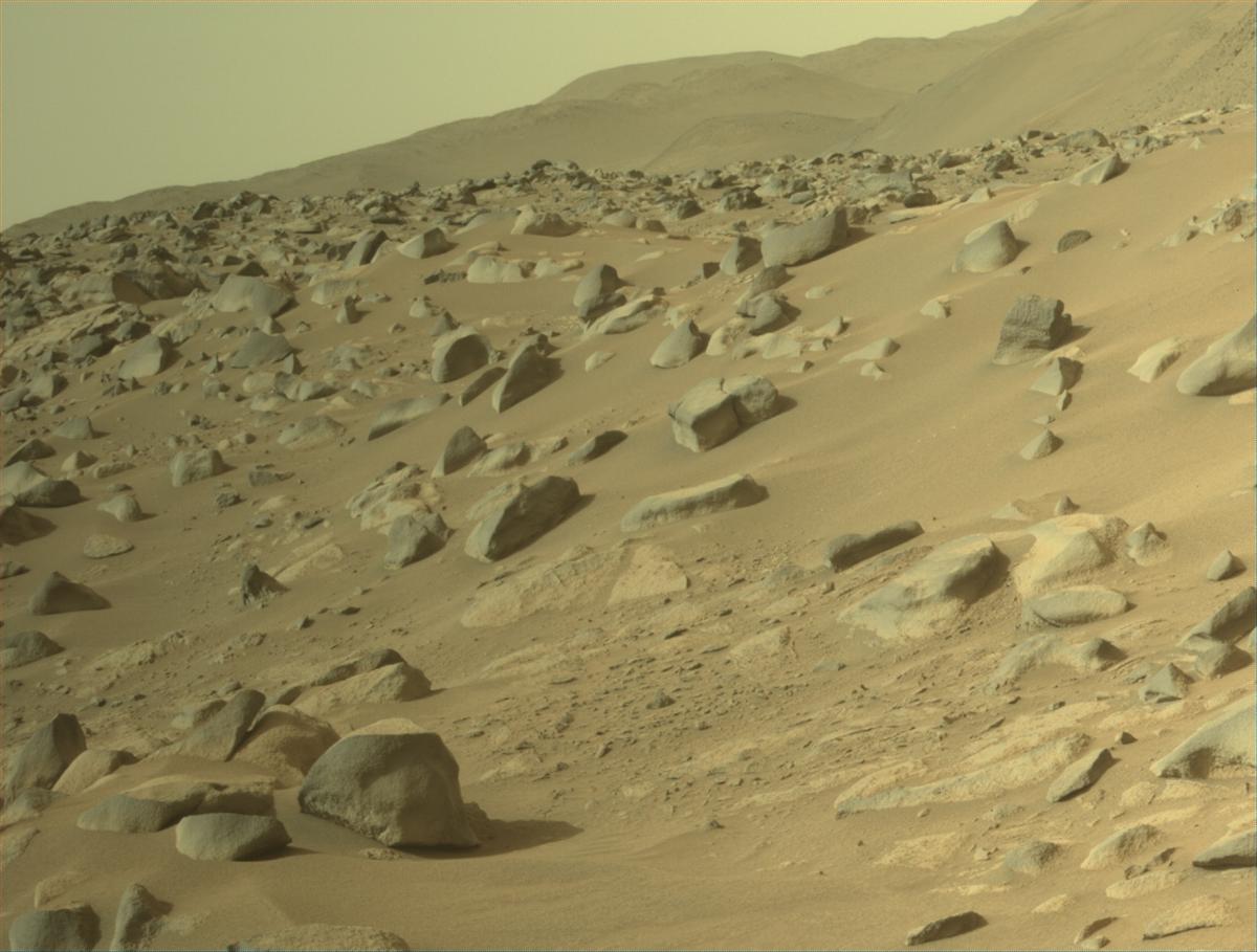 This image was taken by NAVCAM_RIGHT onboard NASA's Mars rover Perseverance on Sol 1123