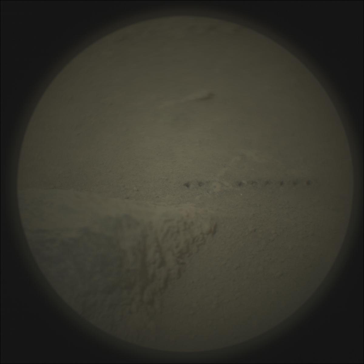 This image was taken by SUPERCAM_RMI onboard NASA's Mars rover Perseverance on Sol 1123