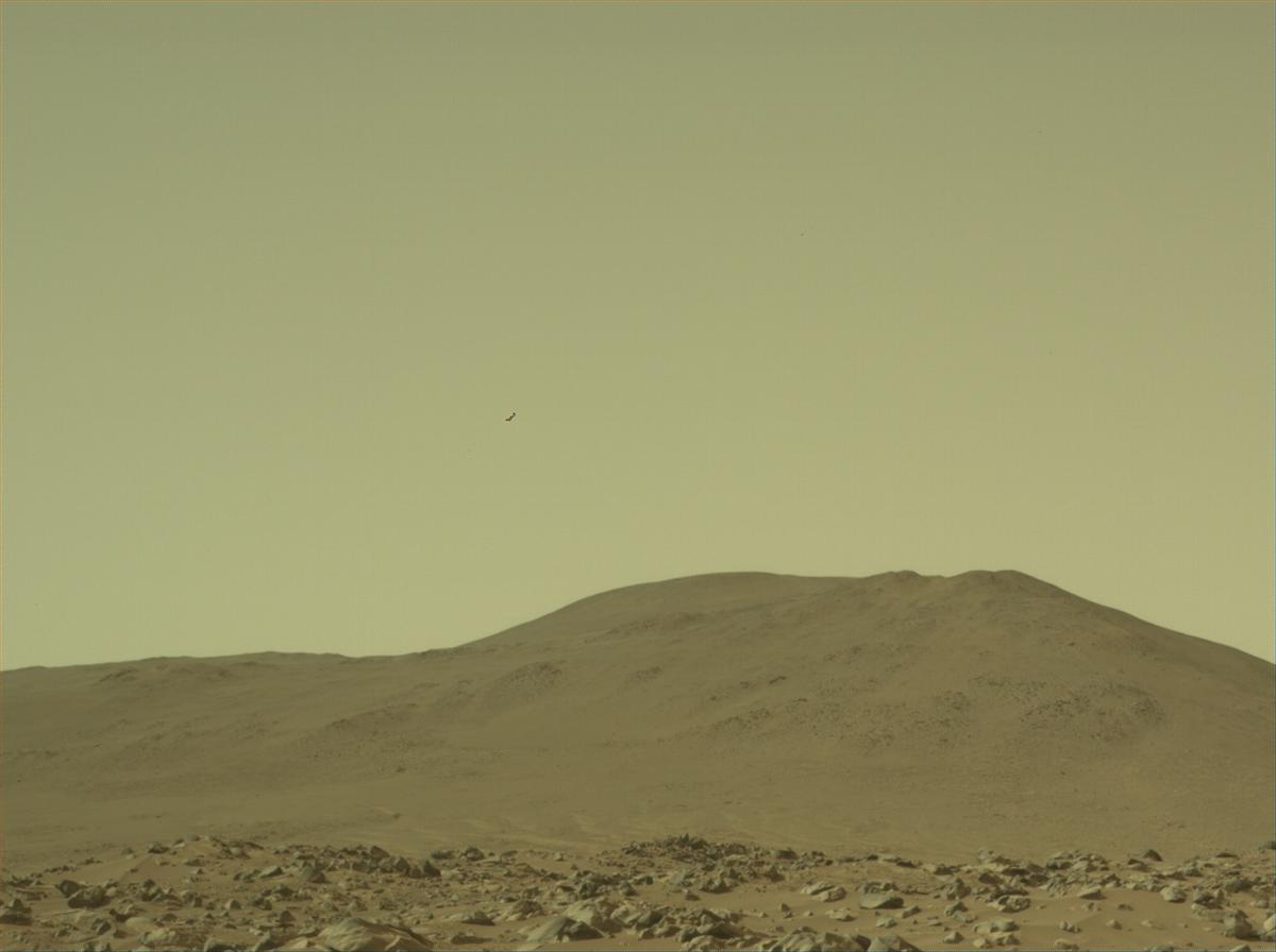 This image was taken by NAVCAM_LEFT onboard NASA's Mars rover Perseverance on Sol 1125