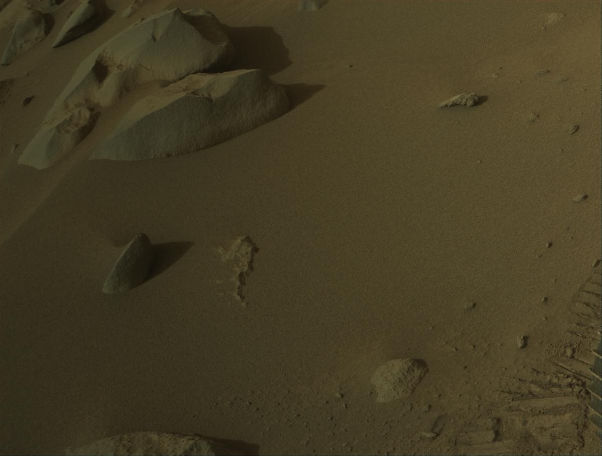 This image was taken by NAVCAM_LEFT onboard NASA's Mars rover Perseverance on Sol 1129