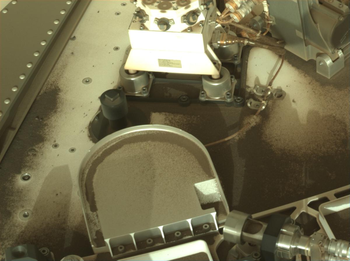 This image was taken by NAVCAM_LEFT onboard NASA's Mars rover Perseverance on Sol 1129
