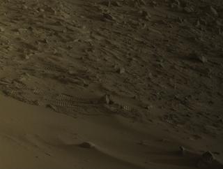 View image taken on Mars, Mars Perseverance Sol 1129: Left Navigation Camera (Navcam)