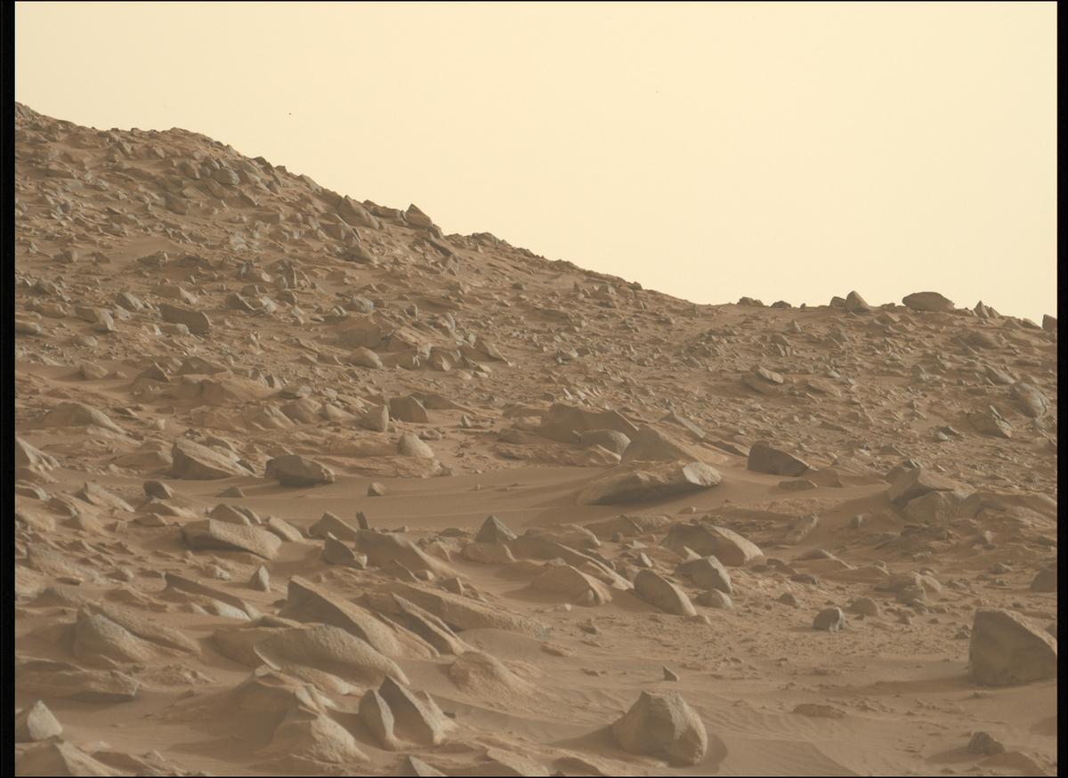 This image was taken by MCZ_LEFT onboard NASA's Mars rover Perseverance on Sol 1129