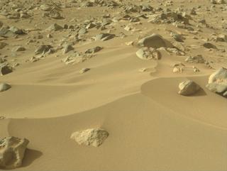 View image taken on Mars, Mars Perseverance Sol 1130: Right Navigation Camera (Navcam)