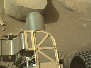 View image taken on Mars, Mars Perseverance Sol 1131: Left Navigation Camera (Navcam)