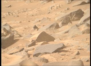 View image taken on Mars, Mars Perseverance Sol 1131: Right Mastcam-Z Camera