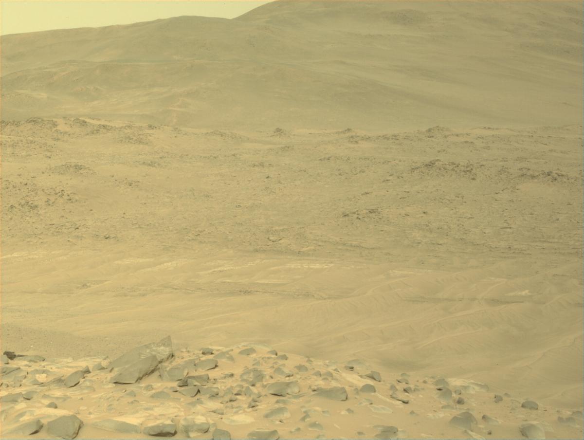 This image was taken by NAVCAM_LEFT onboard NASA's Mars rover Perseverance on Sol 1135