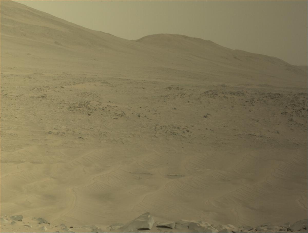 This image was taken by NAVCAM_LEFT onboard NASA's Mars rover Perseverance on Sol 1135