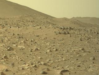 View image taken on Mars, Mars Perseverance Sol 1135: Right Navigation Camera (Navcam)