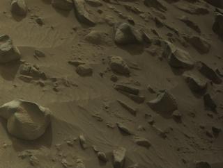 View image taken on Mars, Mars Perseverance Sol 1136: Left Navigation Camera (Navcam)