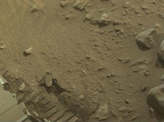 View image taken on Mars, Mars Perseverance Sol 1136: Right Navigation Camera (Navcam)
