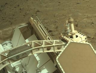 View image taken on Mars, Mars Perseverance Sol 1136: Right Navigation Camera (Navcam)