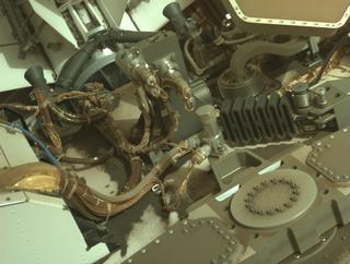 View image taken on Mars, Mars Perseverance Sol 1136: Right Navigation Camera (Navcam)