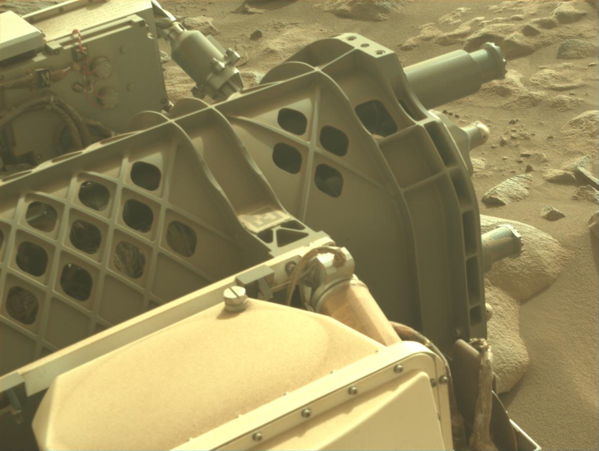 This image was taken by NAVCAM_LEFT onboard NASA's Mars rover Perseverance on Sol 1137