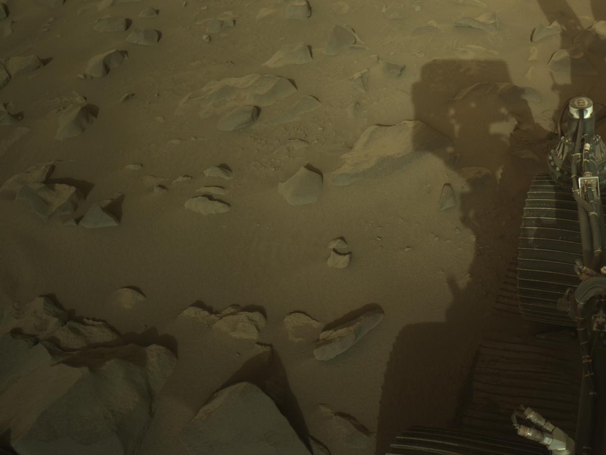 This image was taken by NAVCAM_LEFT onboard NASA's Mars rover Perseverance on Sol 1137