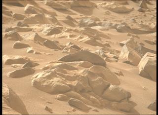 View image taken on Mars, Mars Perseverance Sol 1137: Left Mastcam-Z Camera