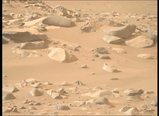 View image taken on Mars, Mars Perseverance Sol 1137: Right Mastcam-Z Camera