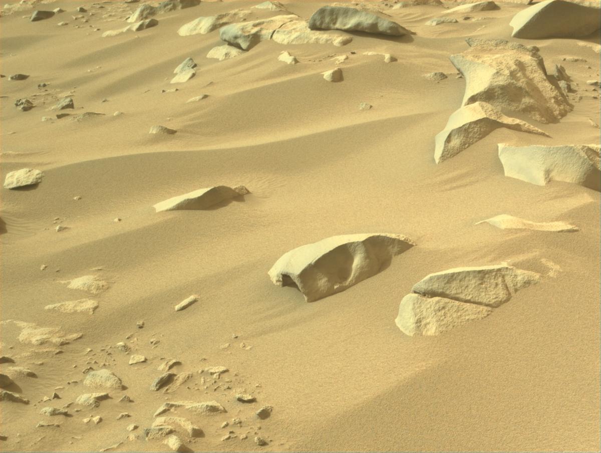 This image was taken by NAVCAM_LEFT onboard NASA's Mars rover Perseverance on Sol 1140