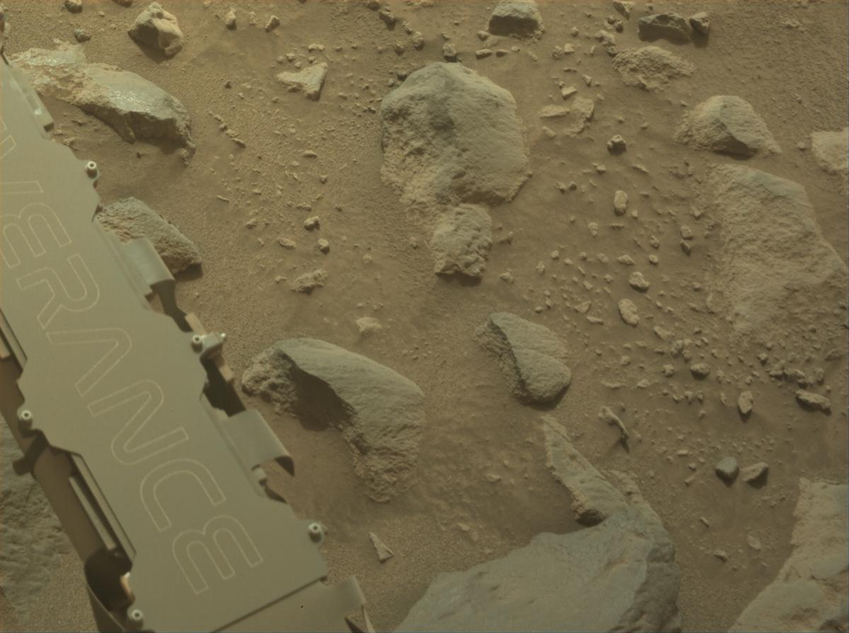 This image was taken by NAVCAM_RIGHT onboard NASA's Mars rover Perseverance on Sol 1140