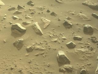 View image taken on Mars, Mars Perseverance Sol 1142: Left Navigation Camera (Navcam)