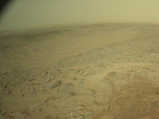 View image taken on Mars, Mars Perseverance Sol 1143: Left Navigation Camera (Navcam)