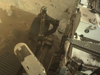 View image taken on Mars, Mars Perseverance Sol 1144: Left Navigation Camera (Navcam)