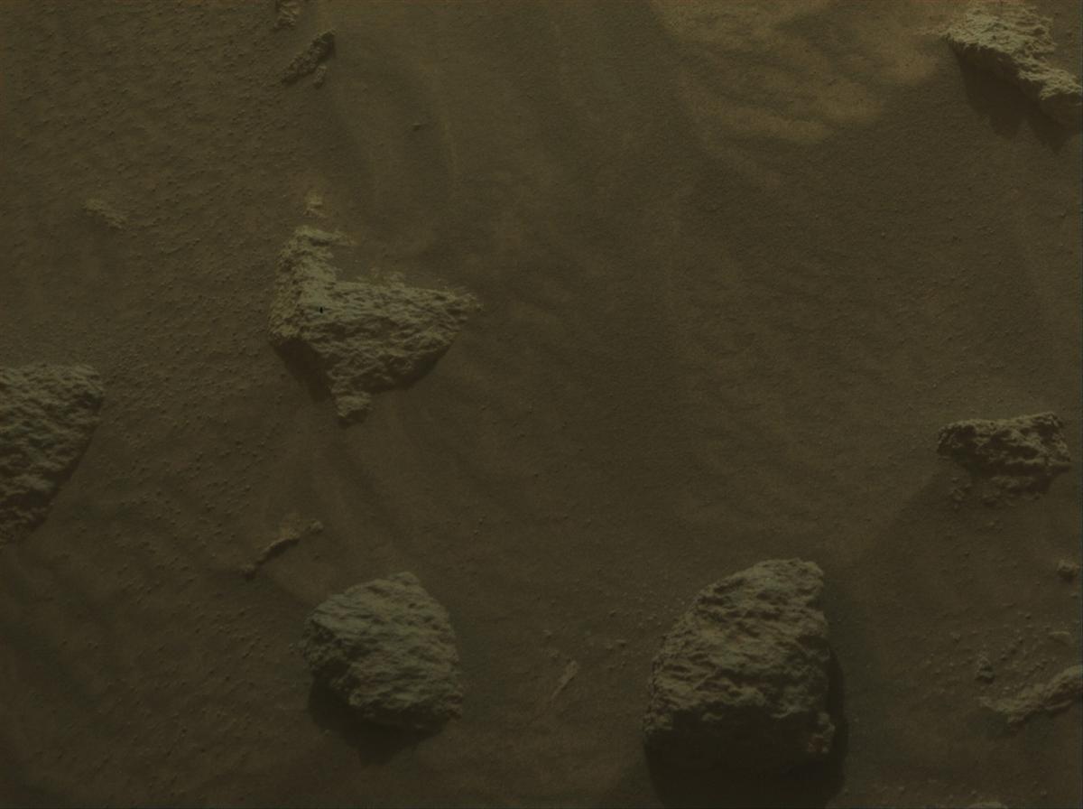 This image was taken by FRONT_HAZCAM_LEFT_A onboard NASA's Mars rover Perseverance on Sol 1145