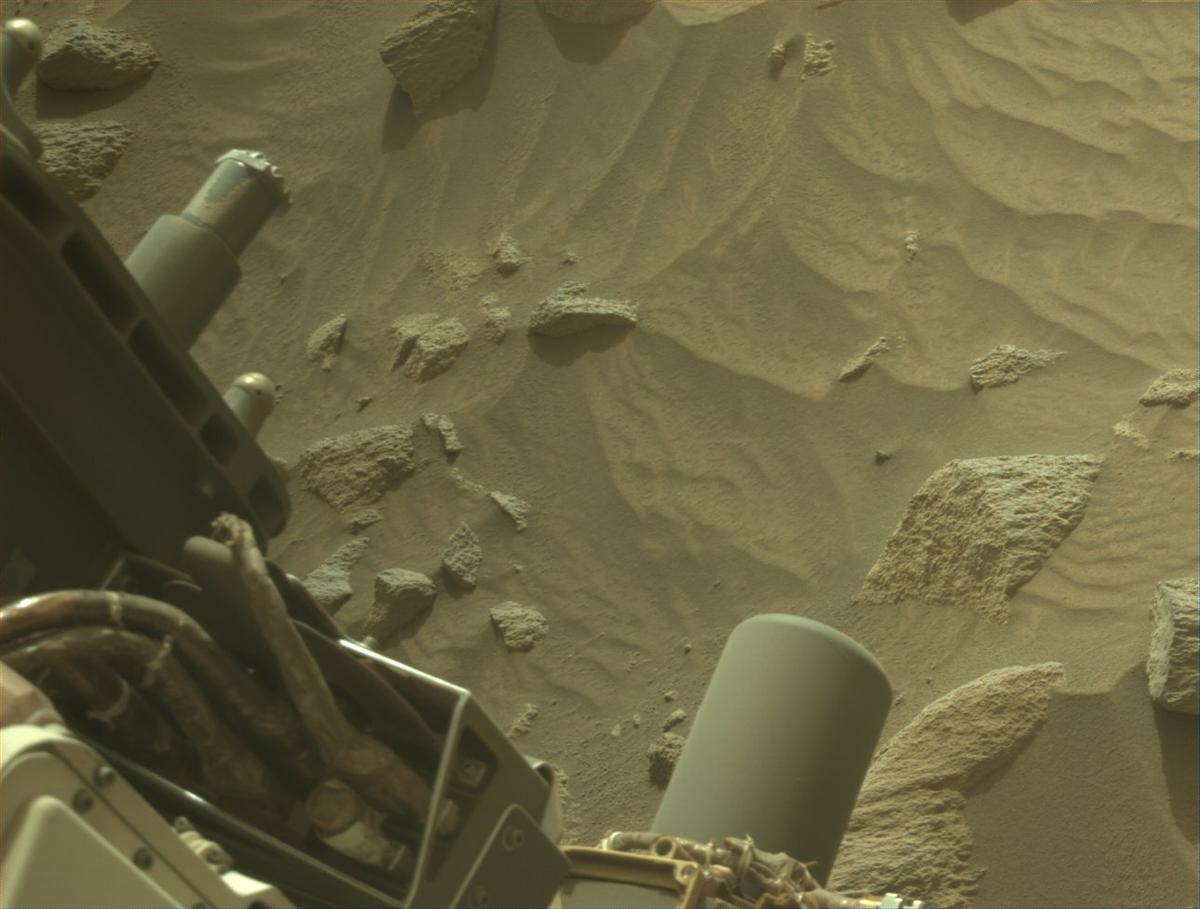 This image was taken by NAVCAM_LEFT onboard NASA's Mars rover Perseverance on Sol 1145