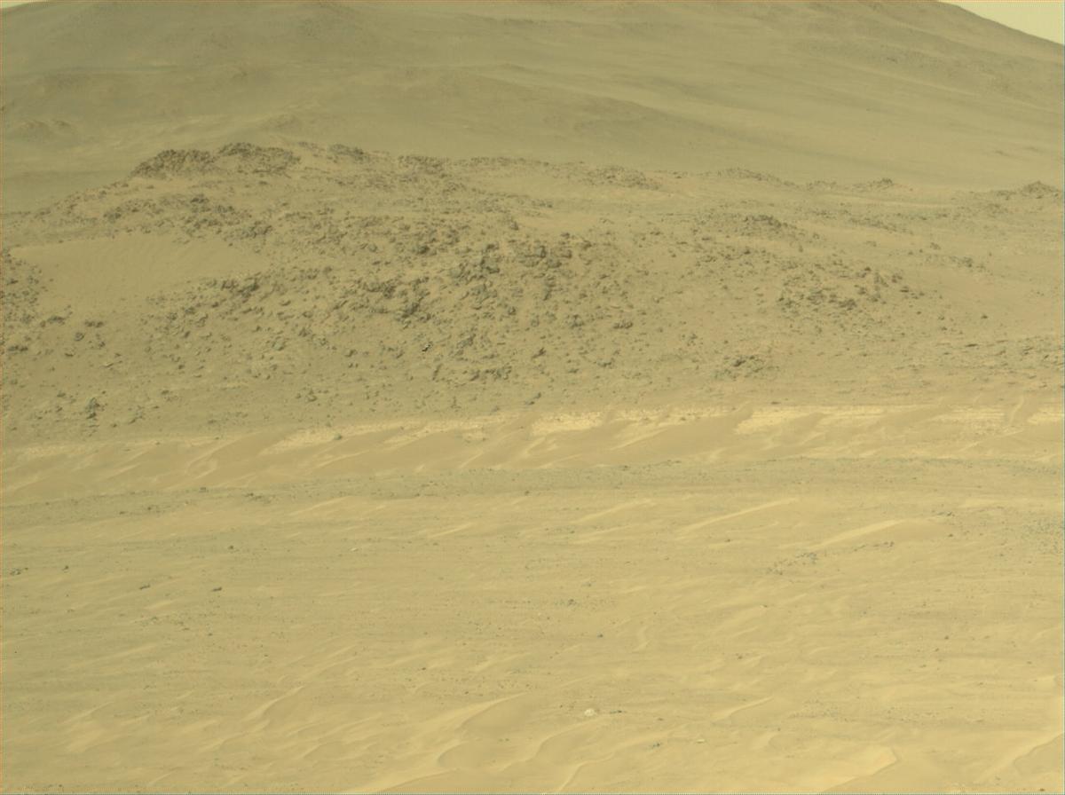 This image was taken by NAVCAM_LEFT onboard NASA's Mars rover Perseverance on Sol 1145
