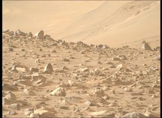 View image taken on Mars, Mars Perseverance Sol 1145: Right Mastcam-Z Camera