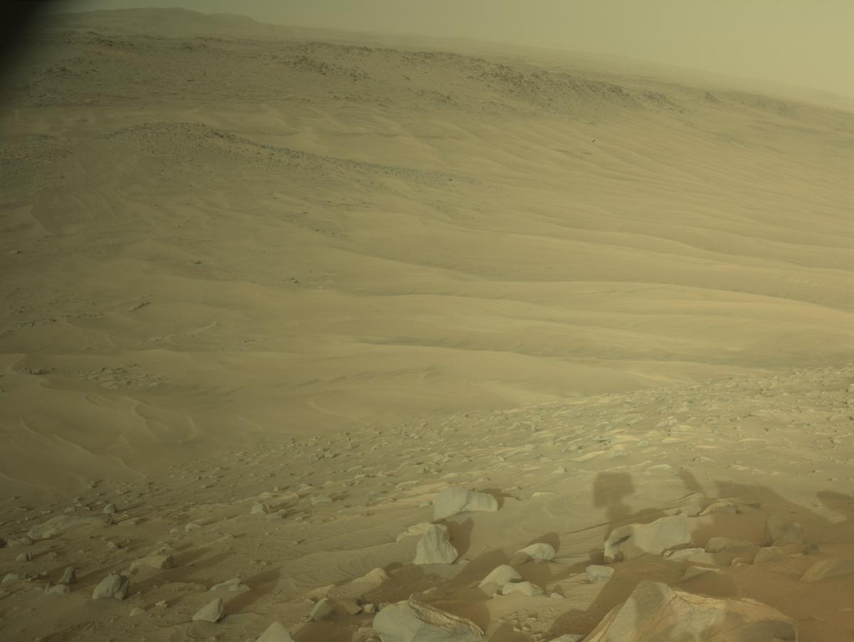 This image was taken by NAVCAM_LEFT onboard NASA's Mars rover Perseverance on Sol 1150