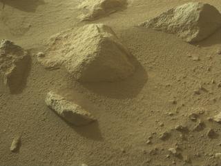View image taken on Mars, Mars Perseverance Sol 1151: Front Right Hazard Avoidance Camera (Hazcam)