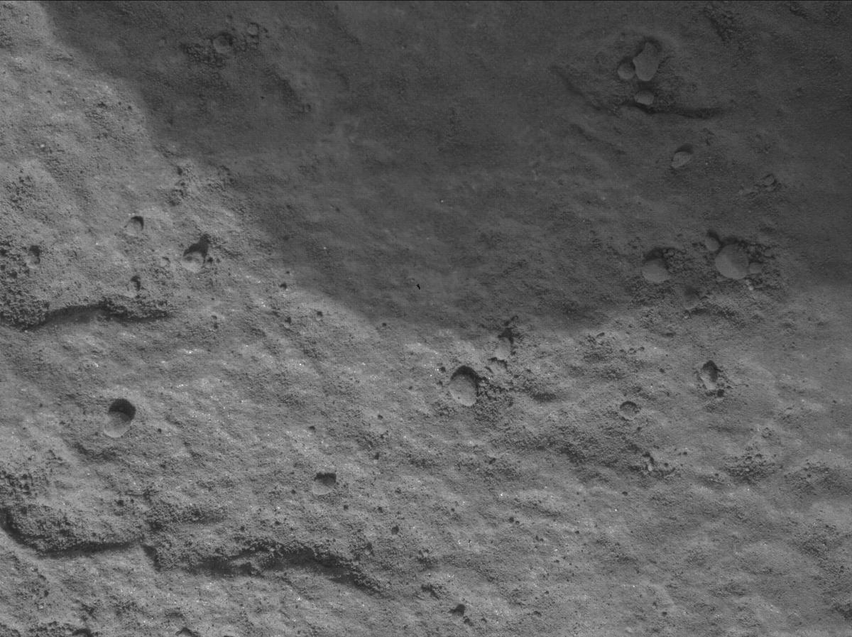 This image was taken by SHERLOC_WATSON onboard NASA's Mars rover Perseverance on Sol 1151