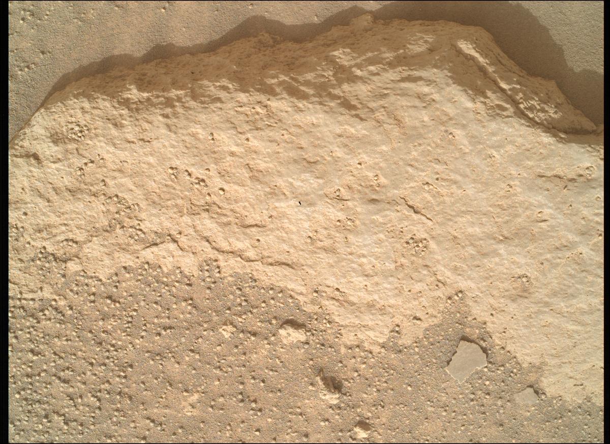 This image was taken by SHERLOC_WATSON onboard NASA's Mars rover Perseverance on Sol 1151