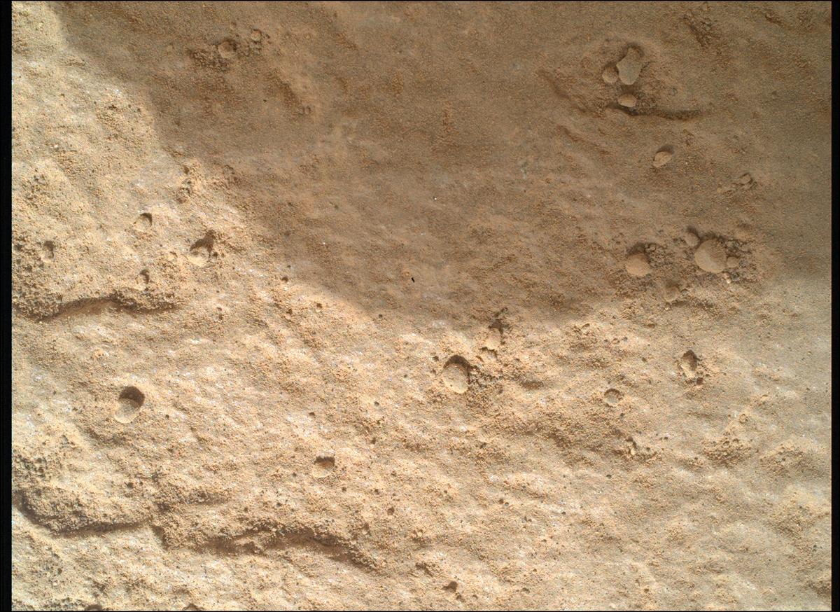 This image was taken by SHERLOC_WATSON onboard NASA's Mars rover Perseverance on Sol 1151
