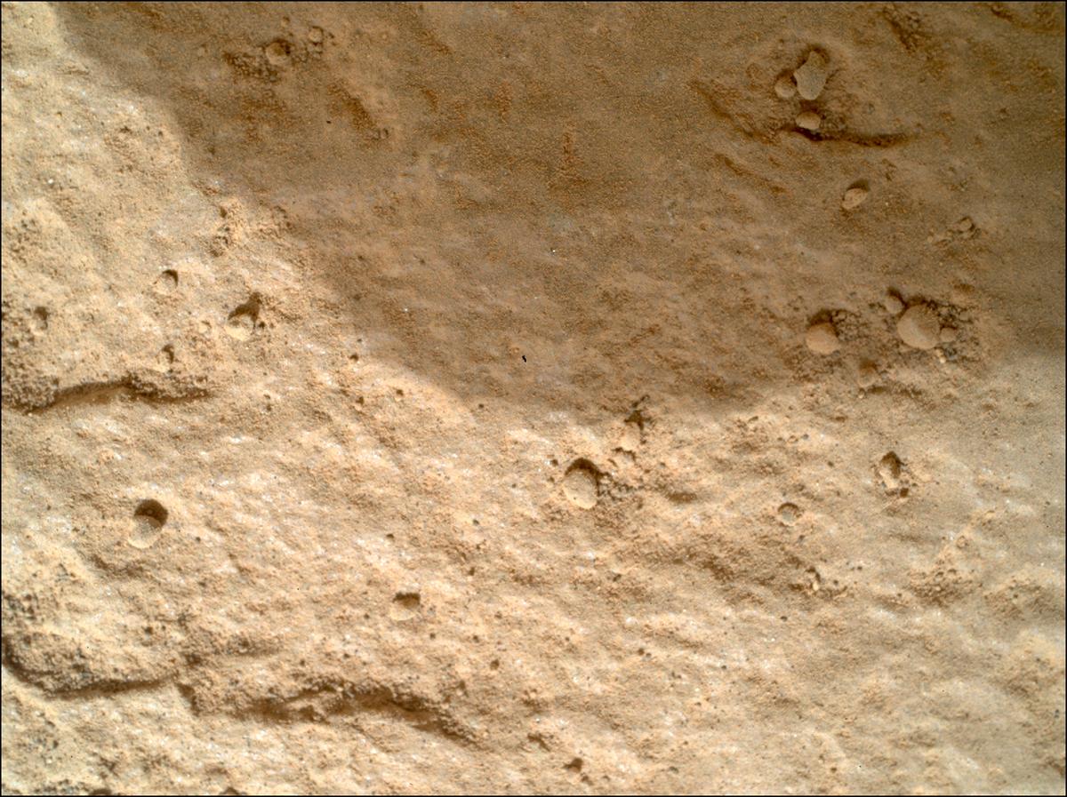 This image was taken by SHERLOC_WATSON onboard NASA's Mars rover Perseverance on Sol 1151