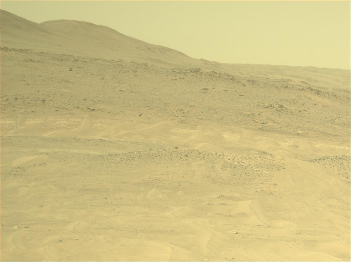 This image was taken by NAVCAM_LEFT onboard NASA's Mars rover Perseverance on Sol 1154