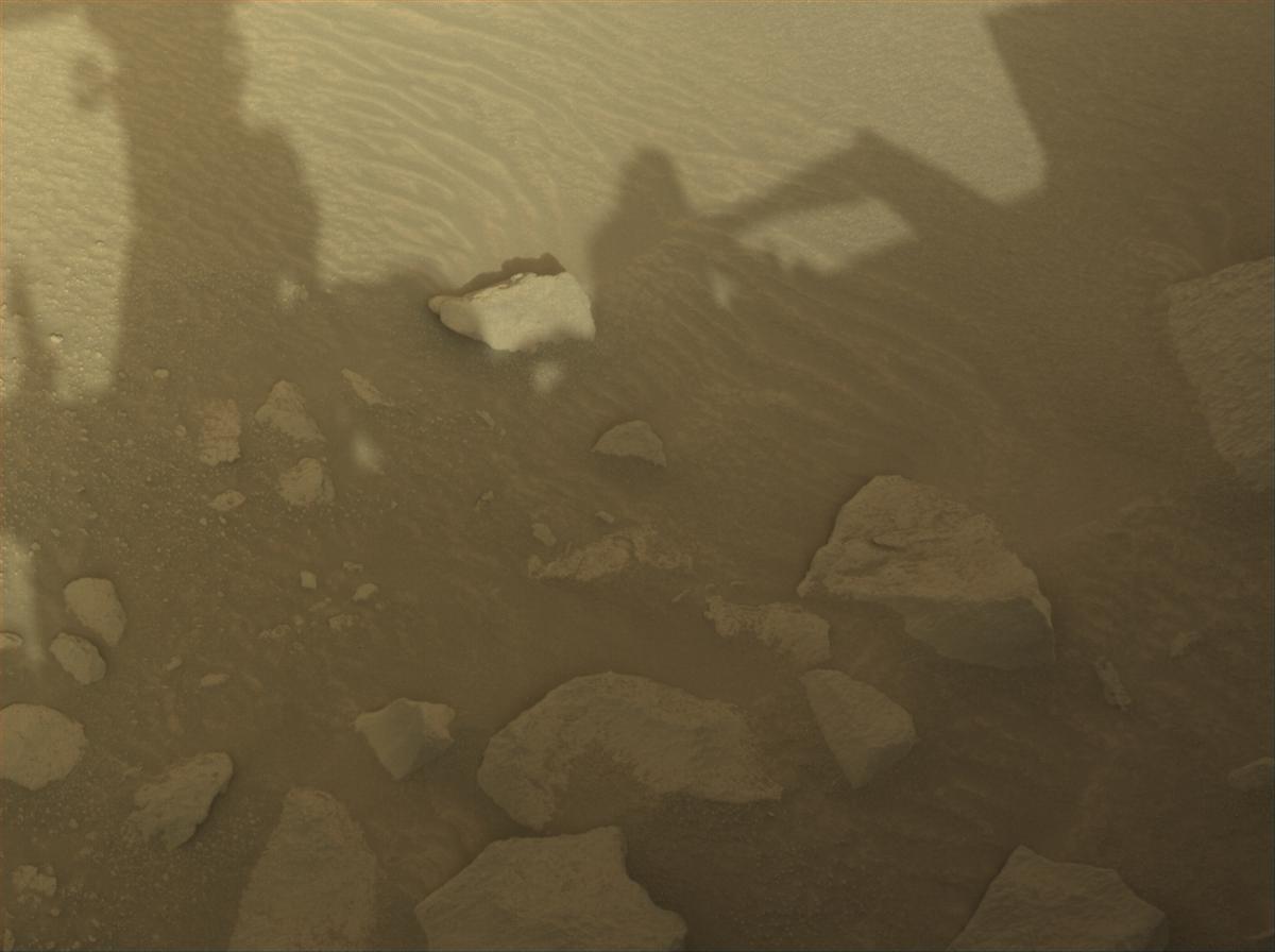This image was taken by NAVCAM_LEFT onboard NASA's Mars rover Perseverance on Sol 1154