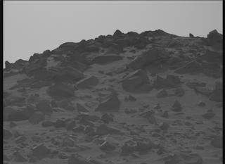 View image taken on Mars, Mars Perseverance Sol 1155: Left Mastcam-Z Camera