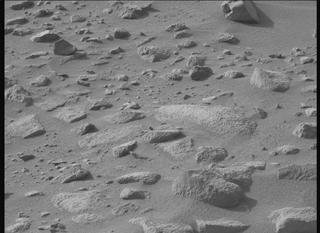 View image taken on Mars, Mars Perseverance Sol 1155: Left Mastcam-Z Camera