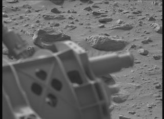 View image taken on Mars, Mars Perseverance Sol 1155: Left Mastcam-Z Camera
